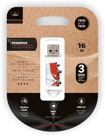 Mémoire USB Camper Van-Van, clé USB 16 Go