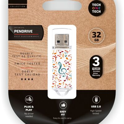 Musiktraum USB-Speicher 32 GB Pendrive