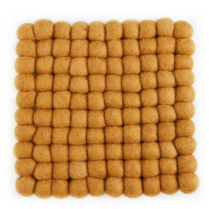 Trivet "curry", 18x18 cm, square