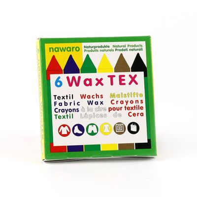 WAX Tex nawaro, pintor de cera textil - 6 colores