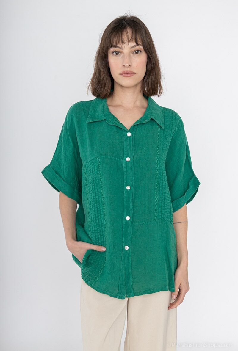 Camicia in lino RIF. 6512