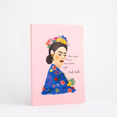 Carnet A5 aquarelle Frida