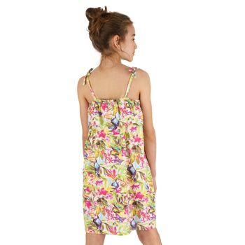 Robe fille imprimée Réf : 78732 5