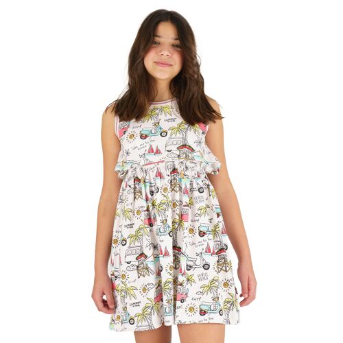 Printed girl's dress Ref: 78285