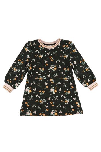 Robe fille imprimé fleurs Réf : 77275 1