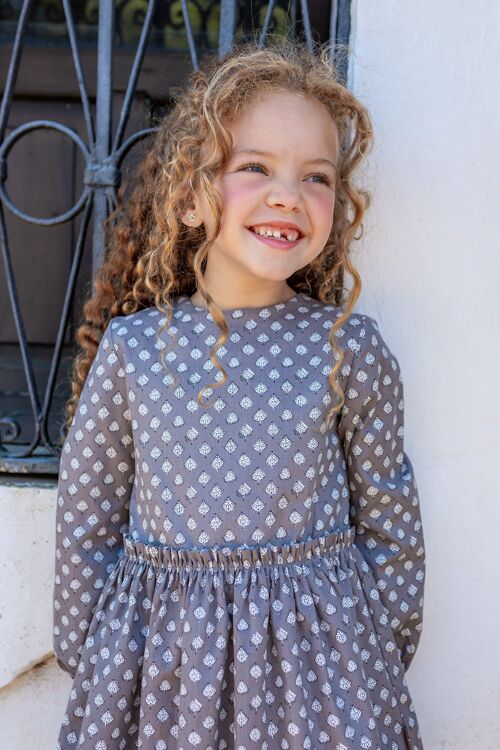 Cocote & Charanga gray girl's dress Ref: 51648