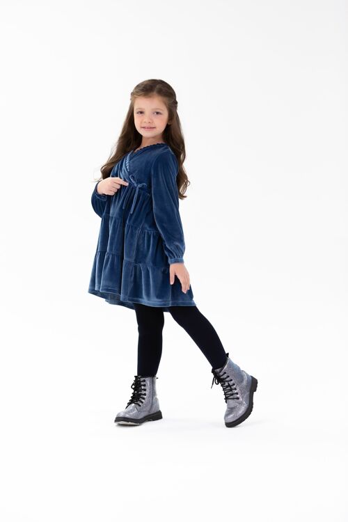 Navy girl's dress Ref: 77282