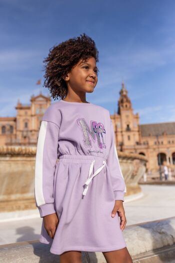 Robe fille violette Réf : 86785 5