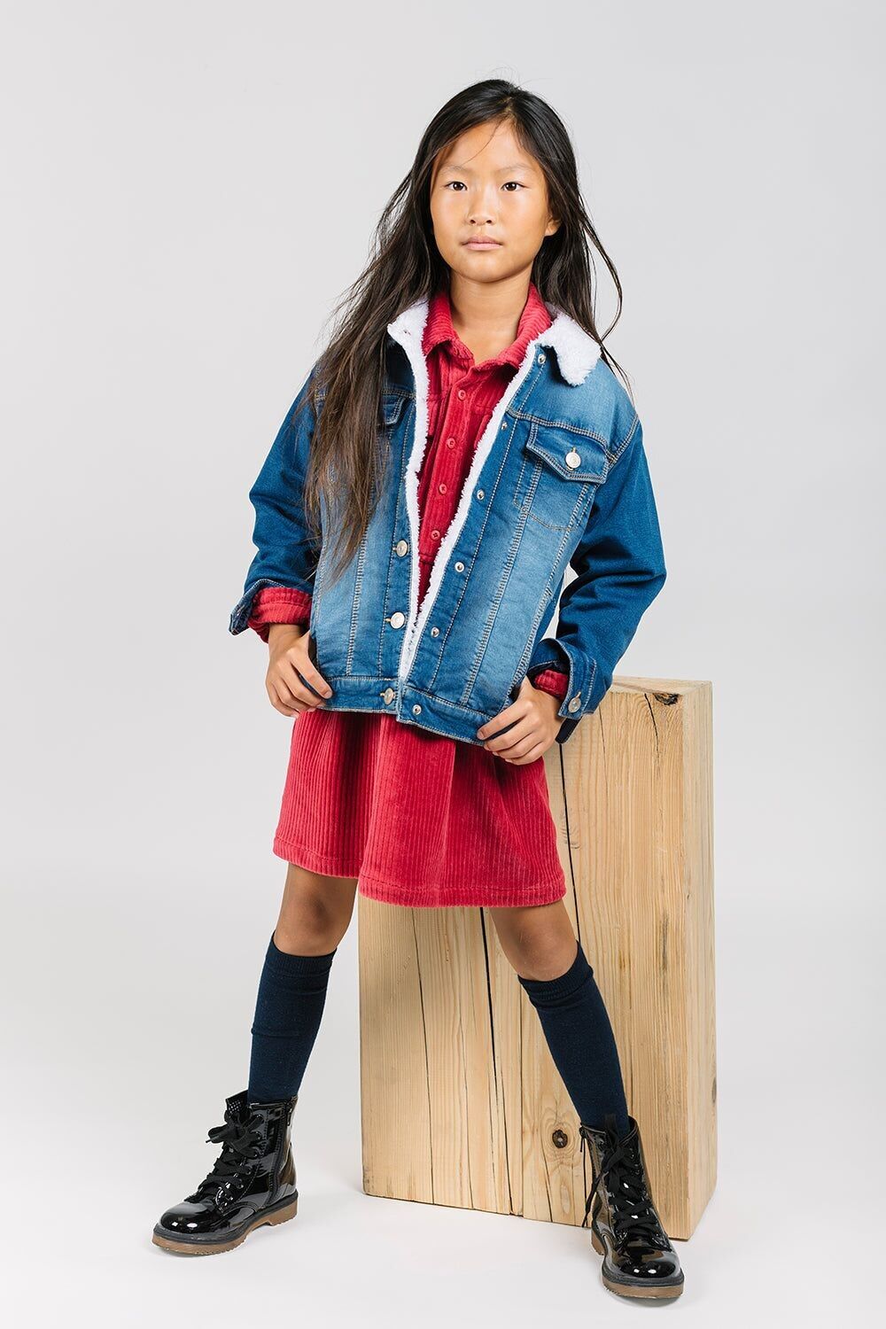 Abito rosso per bambina Rif: 77279