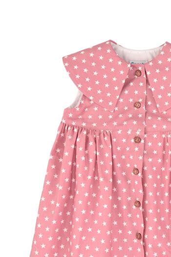 Robe fille rose Cocote & Charanga 6