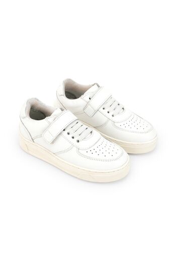 CHG Shoes baskets enfant blanches Réf : 58128 1