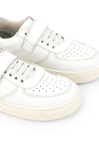 CHG Shoes baskets enfant blanches Réf : 58128 4