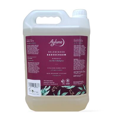 Espuma de baño vigorizante Windbreath en bote de 5 litros