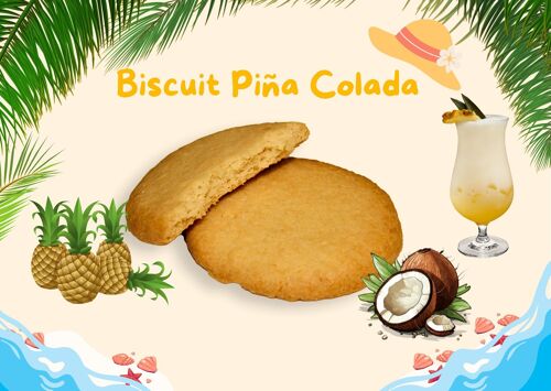 Édition limitée - Biscuit Piña Colada - Noix de coco & ananas