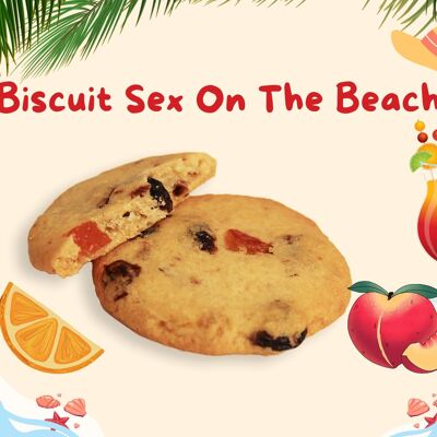 Limitierte Auflage – Sex on the Beach-Keks – Orange, Cranberry und Pfirsich