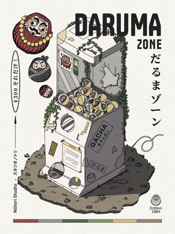 Daruma Zone print 2