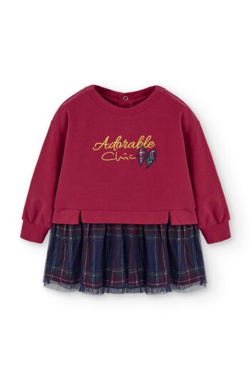 Robe bébé rouge Réf : 83279 4