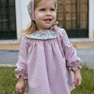 Vestido bebé Cocote & Charanga rosa Ref: 51653
