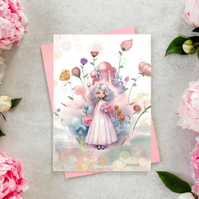 Prinzessin Illya - Kunstpostkarte