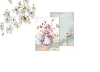 princesse Illya - carte postale d'art 2