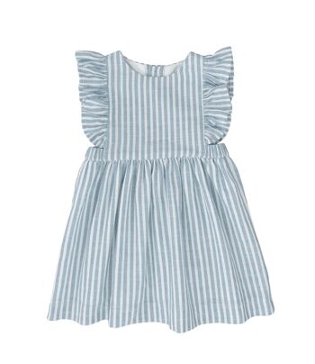 Robe fille bleue Cocote & Charanga Réf : 32456 3