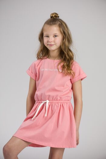 Robe fille corail Réf : 84074 3