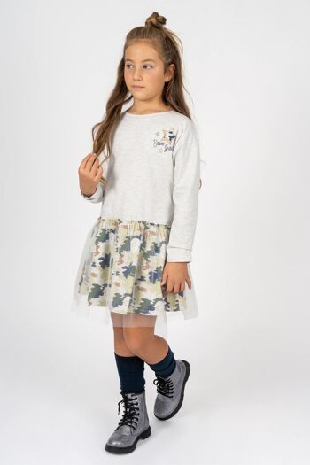 Robe fille imprimée Réf : 77785 1