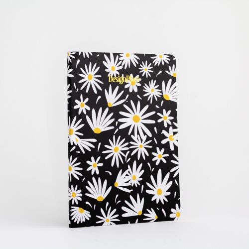 Night Daisies A5 Notebook