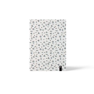 Patrón de cuaderno A6