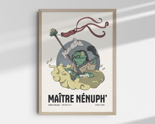 Maître Nénuph'  print