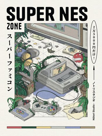 Super Nes Zone print 2