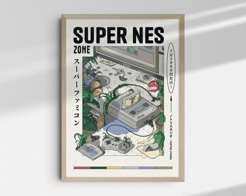 Super Nes Zone print