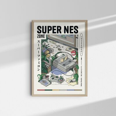 Super Nes Zone print