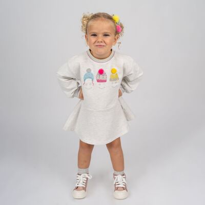 Robe bébé grise Réf : 77137