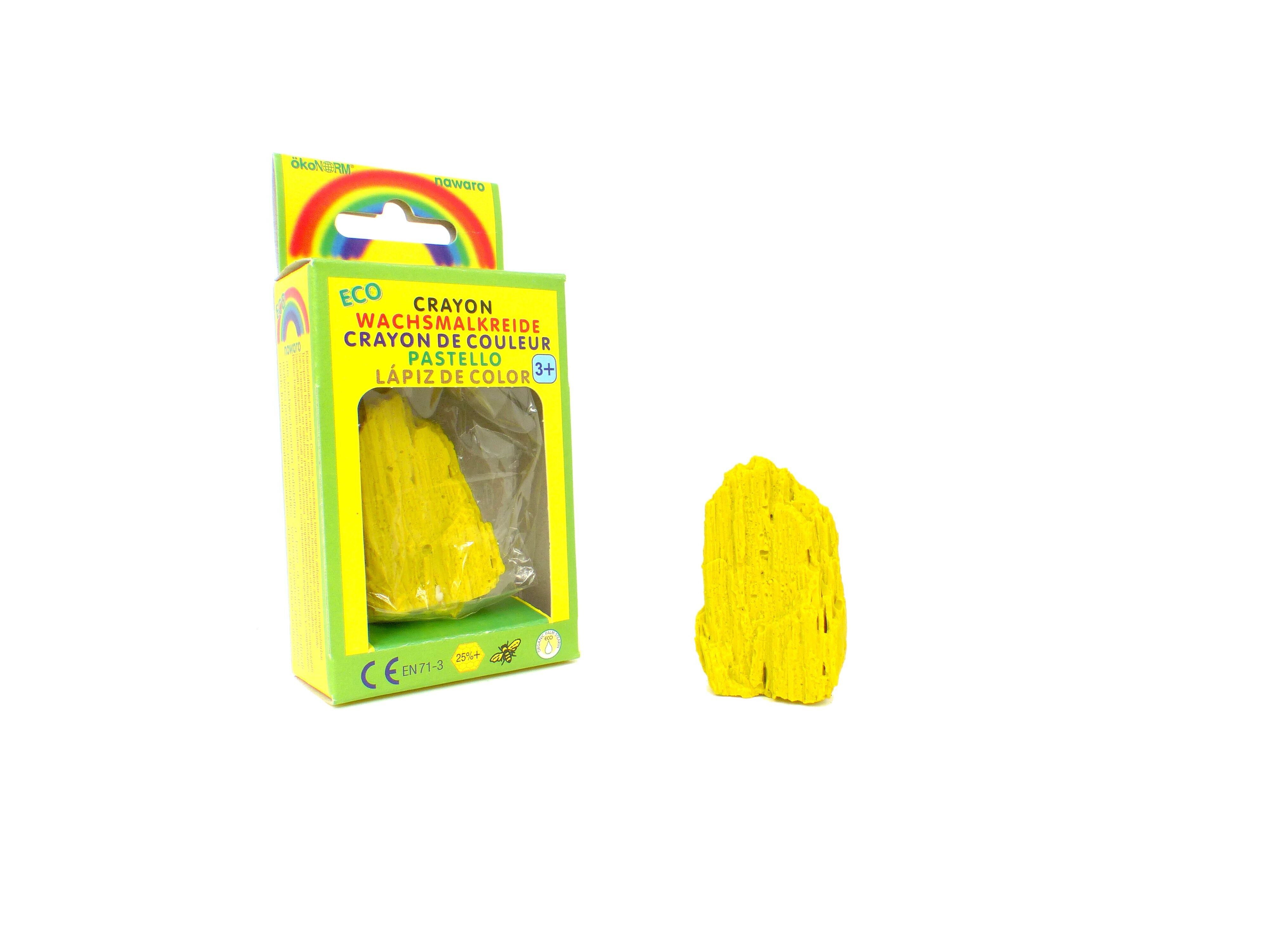 Wachsmalfigur "Carbo" nawaro, gelb