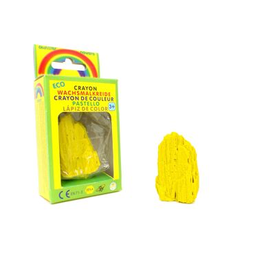 Figura de cera "Carbo" nawaro, amarillo