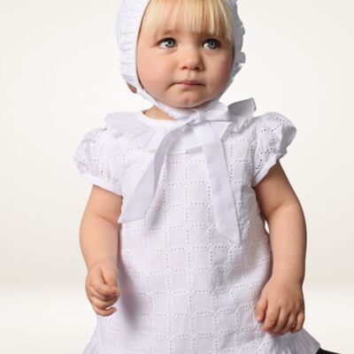 Robe bébé blanche Cocote & Charanga Réf : 32403