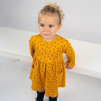 Robe bébé couleur imprimée Réf : 77558 1