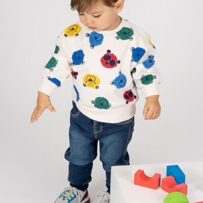 Printed baby sweatshirt Ref: 83238