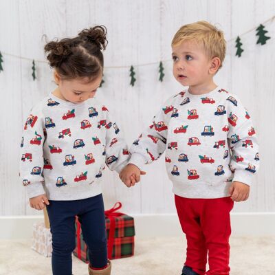 Christmas print baby sweatshirt Ref: 83237