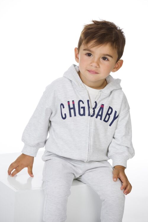 CHG baby gray baby sweatshirt Ref: 83039