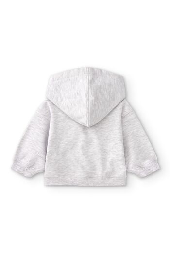 CHG baby sweat bébé gris Réf : 83039 3