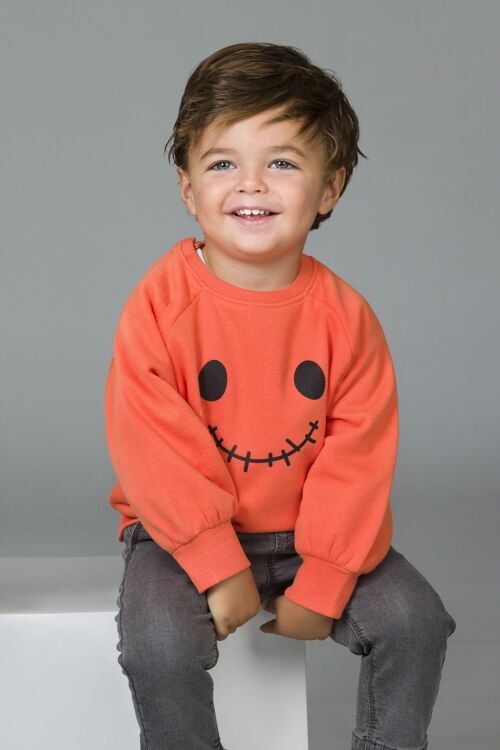 Pumpkin Orange Baby Sweatshirt Ref: 86257