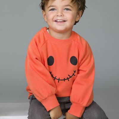 Kürbis-Orange Baby-Sweatshirt Ref: 86257