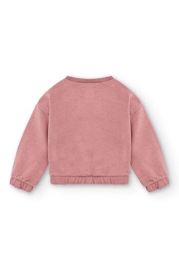 Sweat Fille Pink Wish Réf : 83054 3