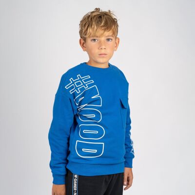 Blaues Sweatshirt für Jungen Ref: 83825