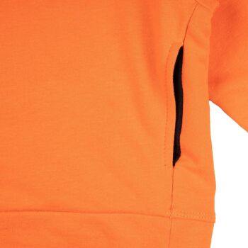 Sweat garçon orange 5