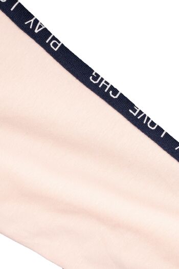 T-shirt fille rose avec fermeture à cordon Réf : 83333 4