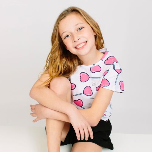 Printed girl's t-shirt Ref: 79095