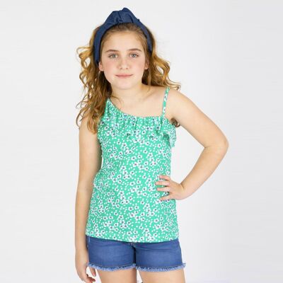 T-shirt da bambina stampata Rif: 78681